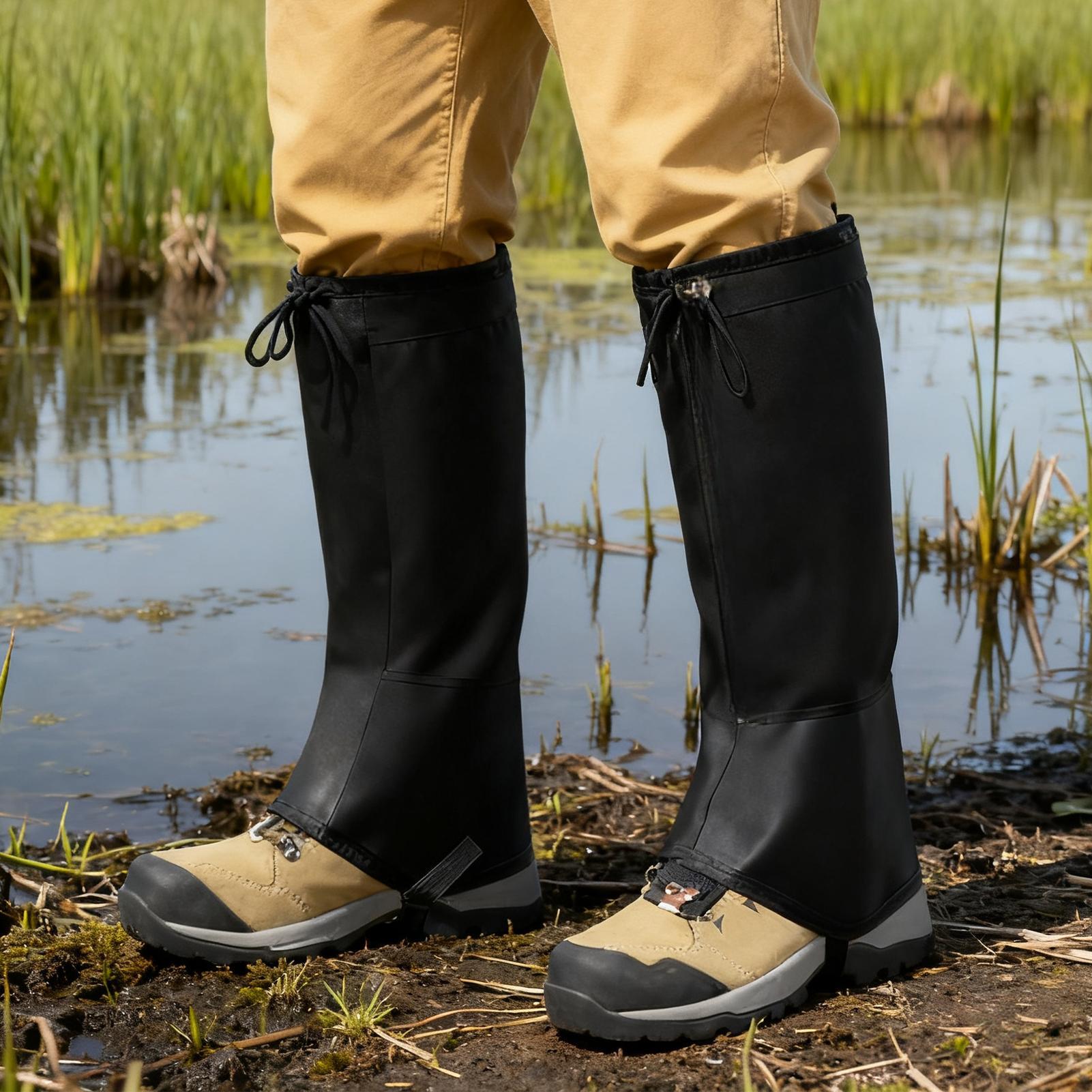 Running Gear In Rain - nieuwe waterdichte beenkappen voor wandelen, verstelbare