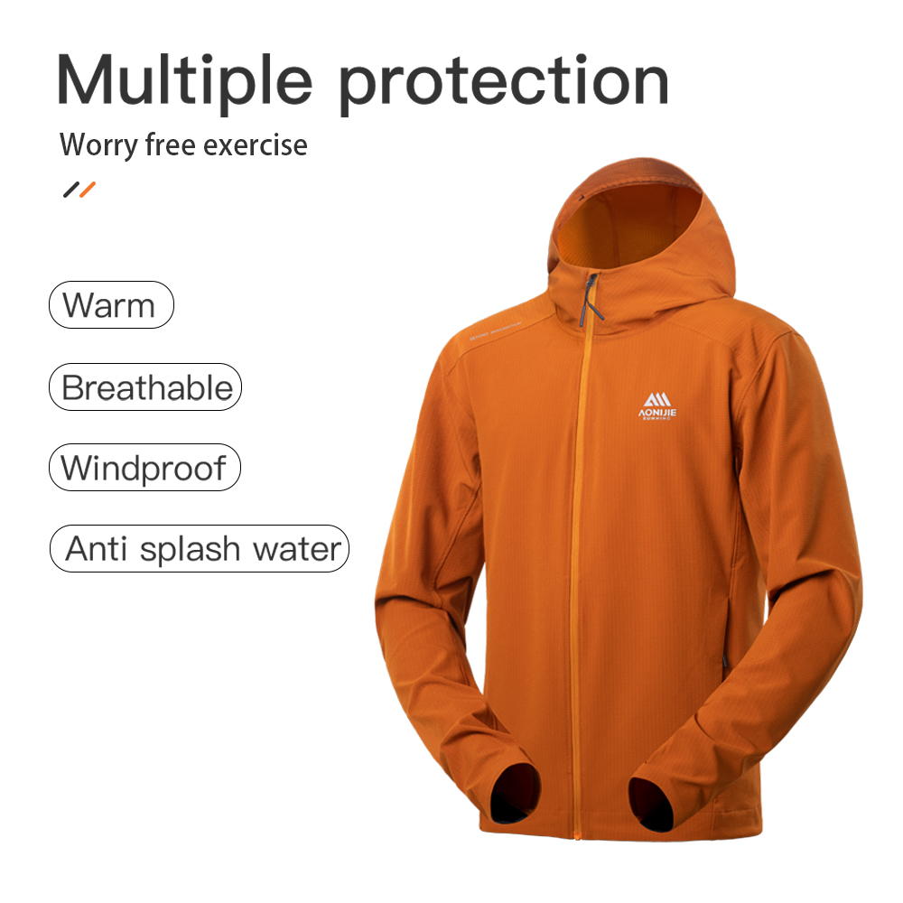 Aonijie Heren Winddichte Jas H - Running Gear Jacket recensie en prijs