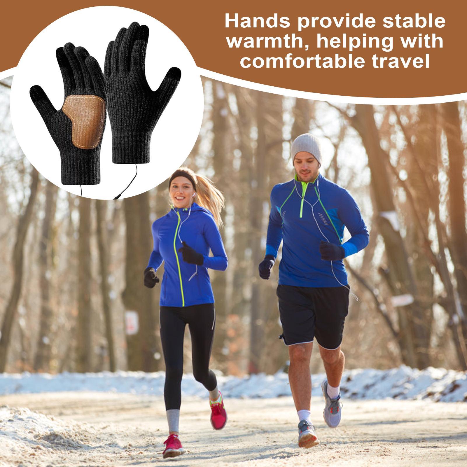 USB-verwarmde handschoenen met - Running Gear Cold Weather Men recensie en prijs