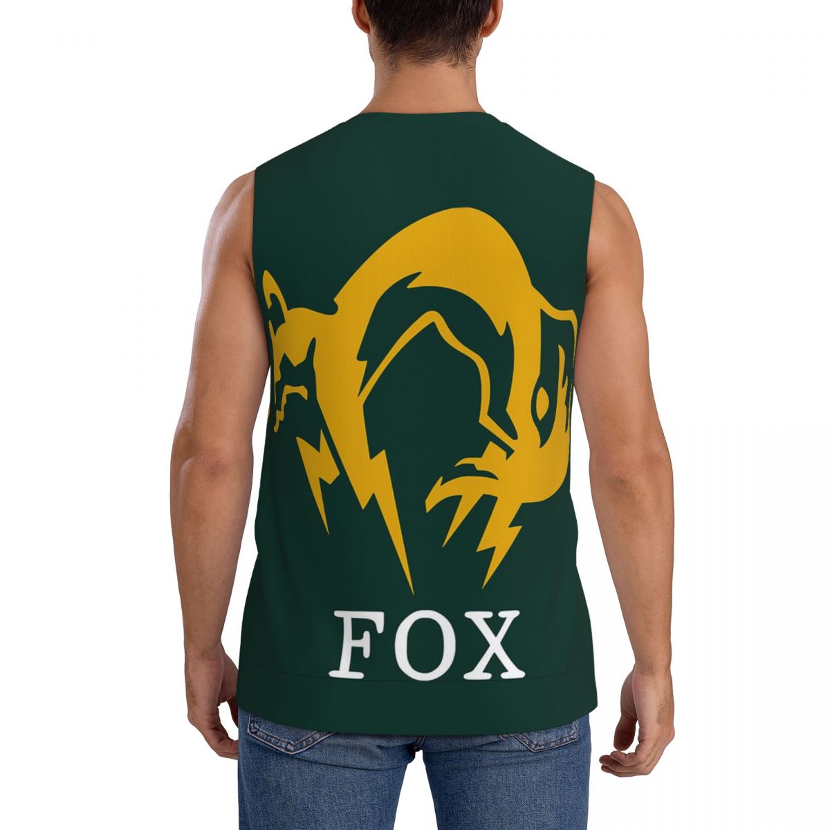 Metal Gear Solid Fox Heren mou - Running Gear Tank recensie en prijs