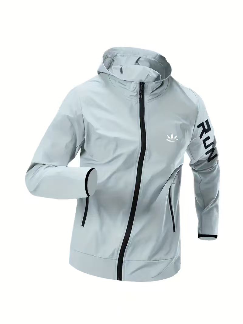 Heren windjack met capuchon, w - Running Gear Jacket recensie en prijs