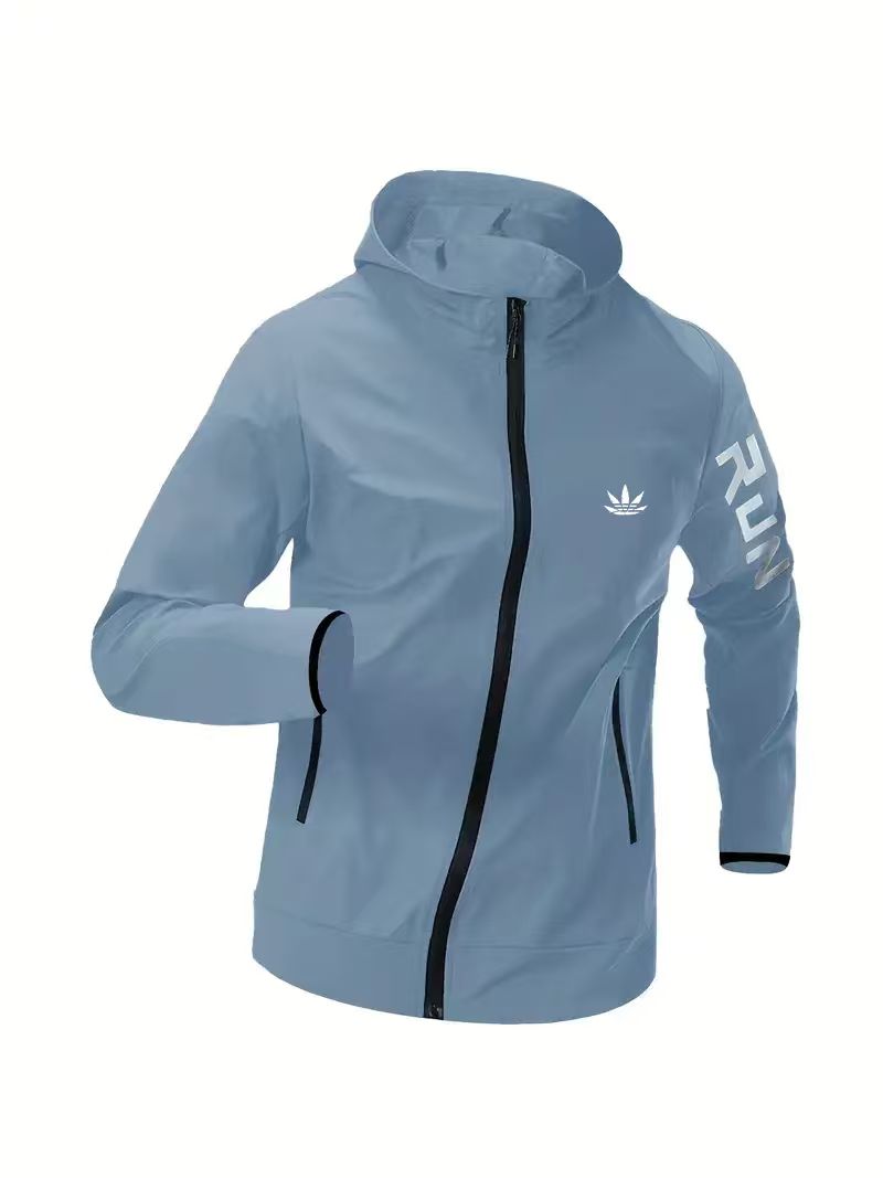 Heren windjack met capuchon, w - Running Gear Jacket recensie en prijs