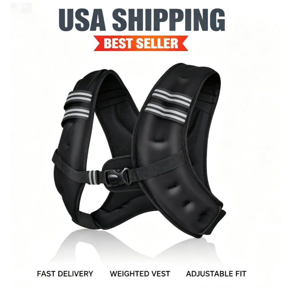 Fitness Gewogen Vest Voorgevul - Running Gear Vest recensie en prijs