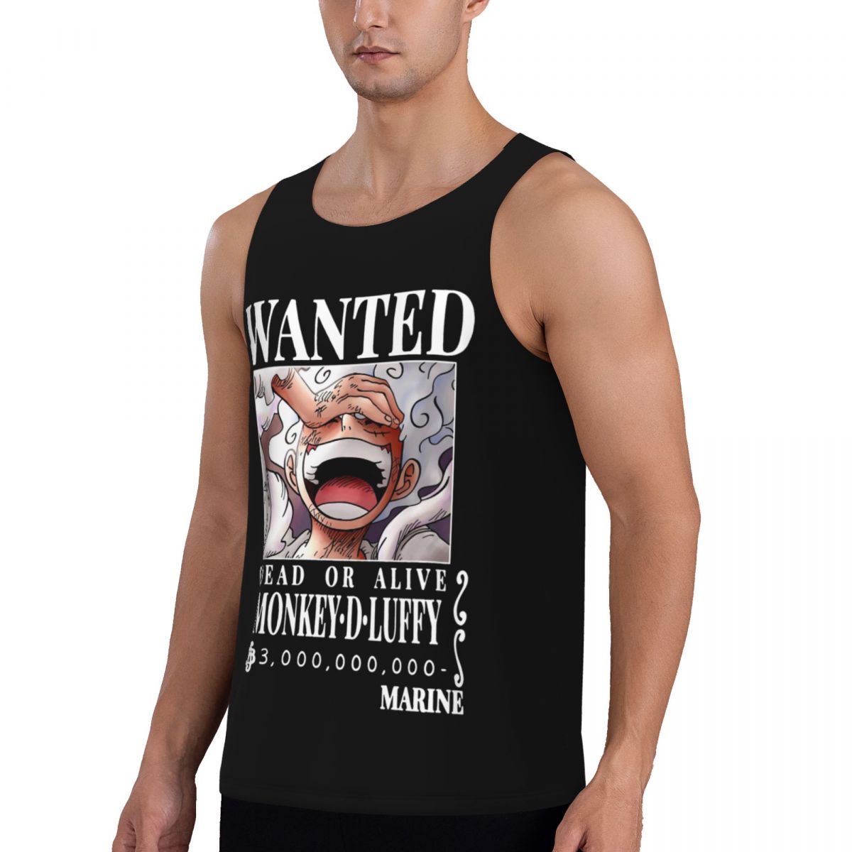Grafische Luffy Wanted Bounty  - Running Gear Tank recensie en prijs