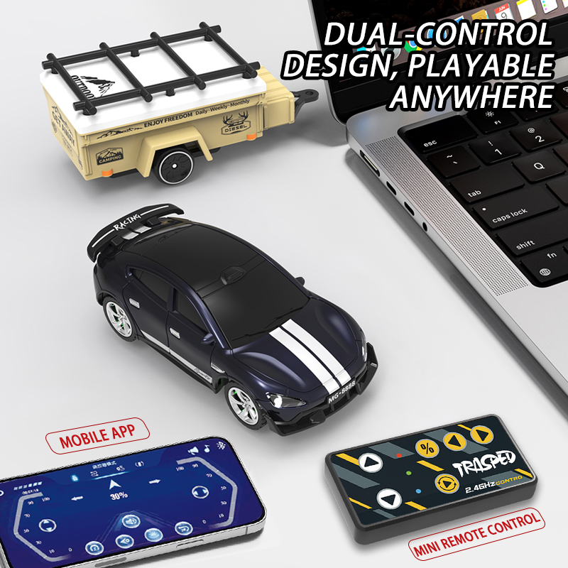 Mini-legering driftauto met aa - Running Gear Trailer recensie en prijs