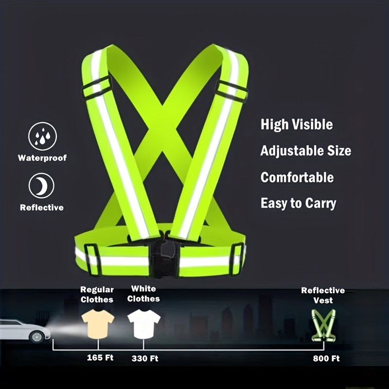 Reflecterende veiligheidsvest  - Running Gear Jacket recensie en prijs